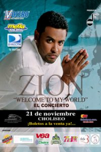 Album Zion - Welcome To My World - El Concierto Live En el Choliseo (2CD) (2007)